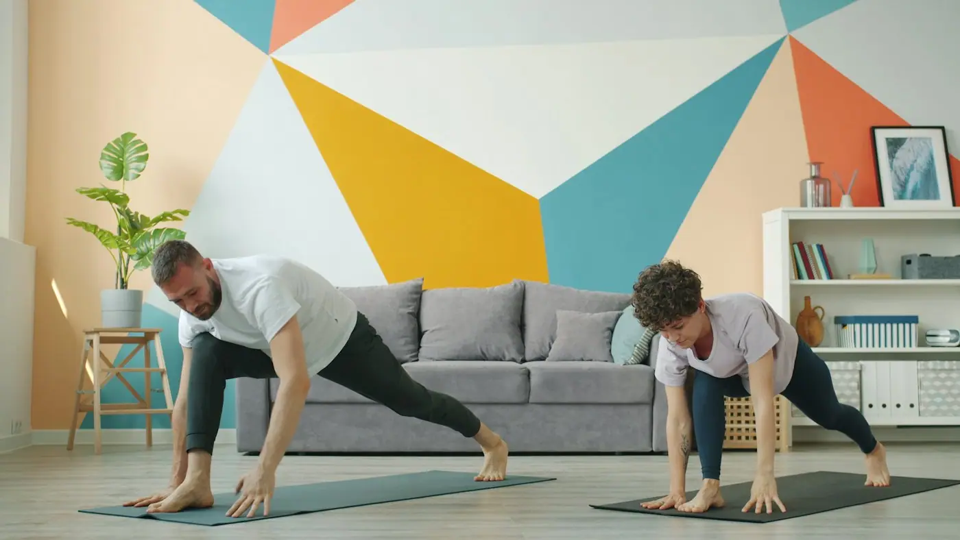 Séance de mobilité dans un salon